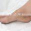 Simplify design women gold and silver anklet chain SP6055