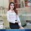 Guangzhou paton factory manufacturing new styles ladies formal shirt for office