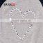 Kintted 60% Cotton,40% Acrylic Round Collar Sweater