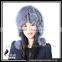 CX-C-114 Wholesale 2016 Good Quality Windproof In Stock Silver Fox Fur Hat