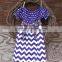 Hot Sale Baby Girls stripe Dress With printed Children's Boutique Clothes Toddler Girls Peasant Dress For Summer Clothes DR6828