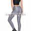 MGOO 2017 Fashion Manufacturer Custom Jersey Leggings 90 Polyester 10 Spandex Leggings Grey Mermaid Scale Print