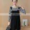 2017 Latest autumn dress for pregnant women plus size spring suspender skirt suit