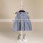Boutique Kids Clothing Wholesale Baby Girls Party Dresses Girl Cotton Stripe Sleeveless Princess Dress
