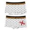 2017 China Manufacture OEM Customized Fashion Design Band 95%Cotton 5%Spandex 3D Print Boyshort Boxers Sport Women Underwear