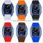 Wholesale OEM colorful Waterproof LED Watches Men Sport Watch with factory price