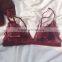 Runwaylover 5385 Hot Sale Ladie Sexy Velvet Bra and High Waist Sexy Panty Set