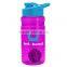 USA Made 20 oz. Tritan Shaker Bottle With Drink-Thru Lid - BPA-free, features a mixing ball and comes with your logo