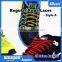 Red Polyester Laces - Muti-Style Regular Rope Laces for Basketball Shoes - Retail Packaging - 22 Lace Color Available