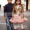 Popular gorgeous clothing chiffon tutu party pettiskirt adorable attire floral side