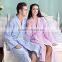 Soft Cotton Waffle Women Bathrobe, 100% Cotton Wholesale Bath robe