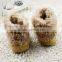 Winter crochet baby soft feet boots fur warm toddler girls boots shoes kids M6052901