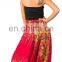Flower Pattern Flowy Harem Yoga Jumpsuit Dance Hammer Trousers Pants