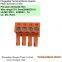 Plug-Terminal Block Head Pitch:3.81mm / 0.15 in