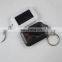 good quality LCD solar torch ABS solar flashlight