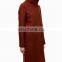 High Quality Long Red Woolen Ladies Coat For Cold Winter