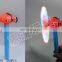 electrical flashing music windmill with light