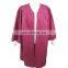 Customized Graduation Bachelor Gown In Red Color