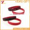 Smart Dual colors Silicone Wristband,Custom Red and Black Dual colors/Segmented Colors/Mix colors silicone Bracelet Wristband