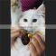 Cute design customized logo engraved metal pet tag