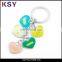 Customized colorful metal keychain for women