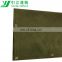 army green color canvas tarpaulin truck cover