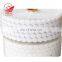 custom white 3M  hoook and loop dot adhesive back with glue