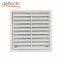 ABS Square Fixed Blade Air Vent Cover Wall Vent Grille fitting Round Rectangular Duct