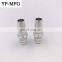 China factory machining service knurling screw parts stainless steel reducing bushing