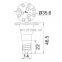 12pcs Funfair Rides Auto Program RGB Led Bulbs Pixel Lights