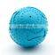 Durable silica gel elastic squeaky ball for pet dog chew/teeth cleaning toy