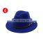 12colors Cheap Wholesale Braid Shape Leather Decor Cotton Felt Fedora Hat Jazz Hat handmade felted wool hats womens wool felt ha