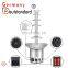 5 tier chocolate fountain electric chocolate fountain machine commercial chocolate warmer machine with CE for party