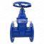 Bundor DIN F4 Ductile Iron Non Ring Steam Soft Seal 4 inch 100mm gate valve