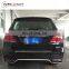 GLE diffuser with tips fit for MB GLE300 GLE320 GLE350 GLE400 to GLE63 S 4matic GLE body kits GLE63 diffuser with exhaut tips