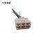 China supplier 6 pin connector wire harness loom PVC material waterproof USB wire harness