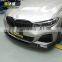 Carbon fiber look AC type Front Bumper Lip for bmw g20 2019-ON Front lip