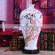 Beautiful Chinese Master Hand Painted Ceramic Porcelain Flower Bird Vase s With Certification
