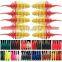 5cm 1.7g large quantity in stock two - color needle shaped Ocean Beach colorful seabass lifelike silicone  fishing soft Lure