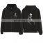 Customized wholesale men and women couples spring and autumn cardigan zipper hooded sweater jacket love leisure sports jogging