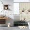Dandelion design integrated plastic bathroom set,bathroom accessory set