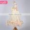 The luxury and elegant ivory flower dress cream feather new dress                        
                                                Quality Choice