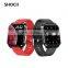 ECG PPG Monitor Body Temperature Blood Oxygen Detection Rubber Watch Band Pedometer Calories Milage E90 ECG PPG Smart Watch