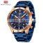 Mini Focus MF0283G Amazon Brand Quartz Wrist Watches Chrono Luxury Steel Mens Sport Watch Bands