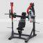 Free Weight Plate Loaded Commercial Gym Equipment Chest Decline Weight Bench Press