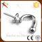 A Pair Decorative Wall Hook Chrome Curtain Tie Backs Hardware drapery Hanger