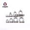 China Manufacture Screw Anchor Bow Shackle Rigging Hardware Fittings Metal M4 Stainless Steel Mini Shackle
