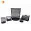 Expanded Metal Wire Mesh Storage Baskets Desk Organizer