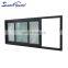 New design modern slim frame aluminum sliding glass windows