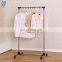 High quality telescopic single pole clothes hanger stand